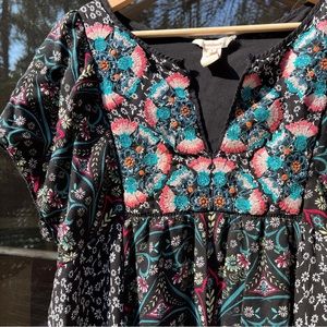 Sundance Embroidered Midi Dress